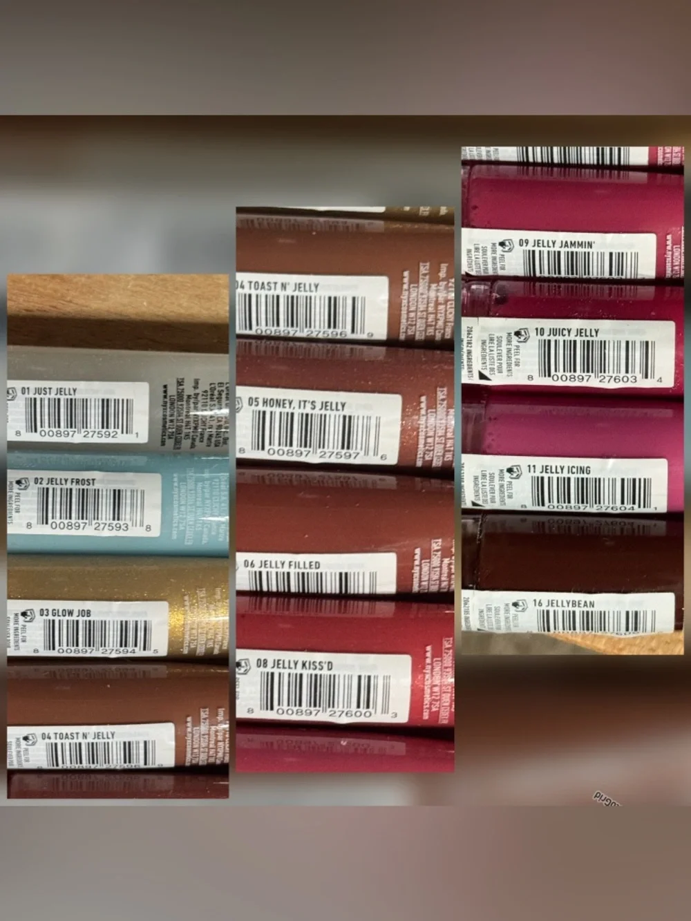 (14) pc NYX Jelly Job Full-Bodied High Shine Gloss BRAND NEW!